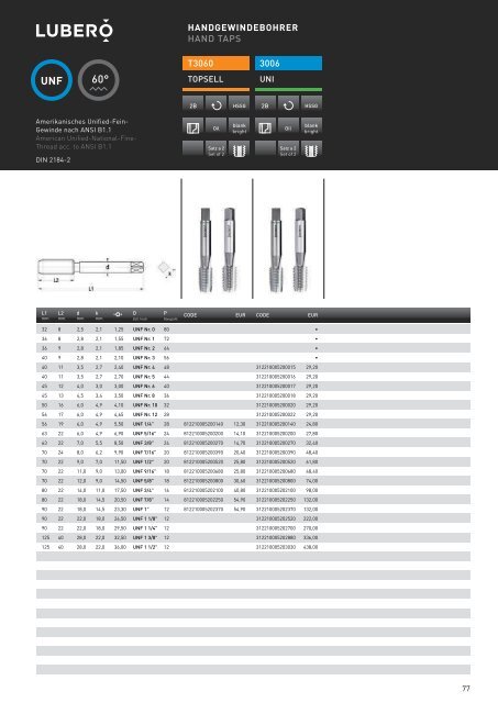 Preiskatalog 2013 - Lubero