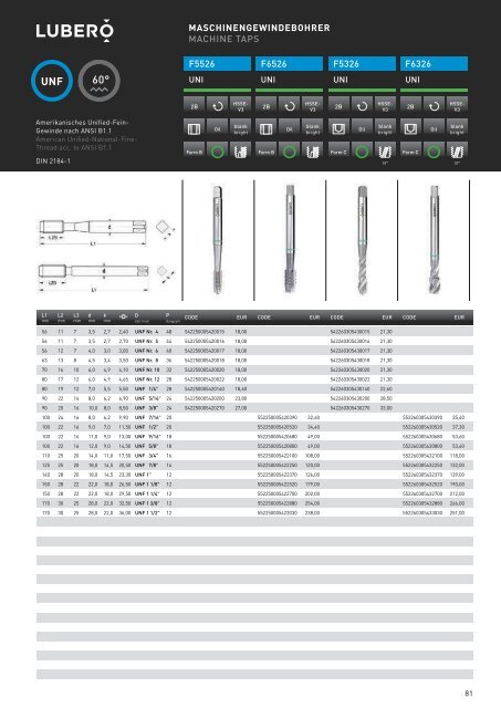 Preiskatalog 2013 - Lubero