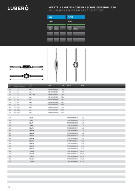 Preiskatalog 2013 - Lubero