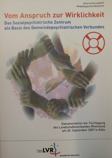 Vom Anspruch zur Wirklichkeit (PDF, 990 kB) - Landschaftsverband ...