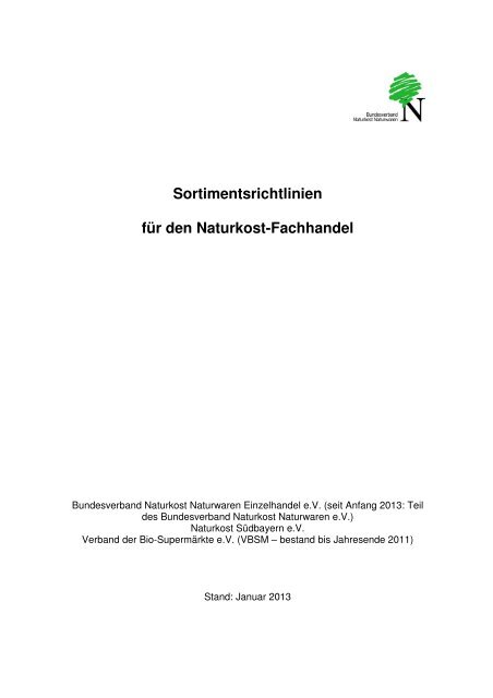 ANG Sortimentsrichtlinien Fisch_21092012 - BNN