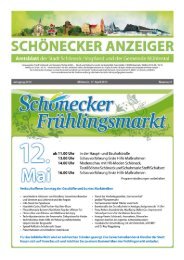 Schönecker Anzeiger Nr. 4 - Stadt Schöneck