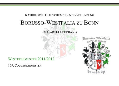 WS 2011/2012 - Borusso-Westfalia zu Bonn