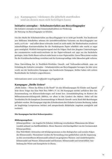 Handbuch Um.Welt - Klimawandel, Biodiversität und ... - VNB