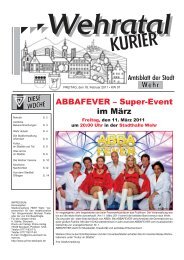 ABBAFEVER – Super-Event im März - Stadt Wehr