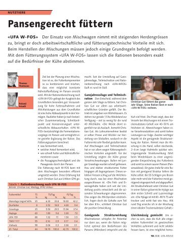 Fachartikel - Pansengerecht füttern (pdf / 98 KB)