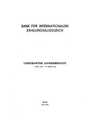 14. Jahresbericht der BIZ - 1944 - Bank for International Settlements