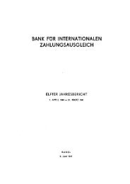 11. Jahresbericht der BIZ - 1941 - Bank for International Settlements