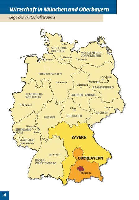 Wirtschaftsraum München – Oberbayern