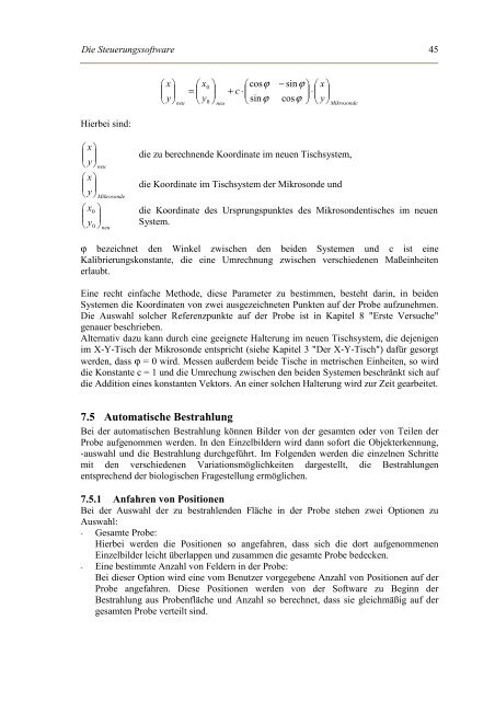 Entwicklung und Erprobung eines Aufbaus zur gezielten ... - GSI