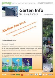 Garten Info - Puag AG