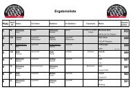 Ergebnisse Audi RegioSprint 2013 - Donau Classic