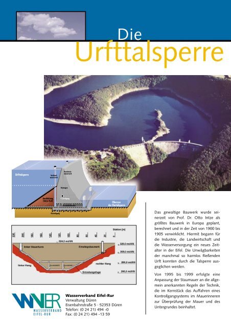 *A4 Urfttalsperre - Wasserverband Eifel-Rur