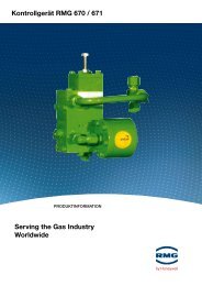 Kontrollgerät RMG 670 / 671 serving the Gas industry ... - rmg.com