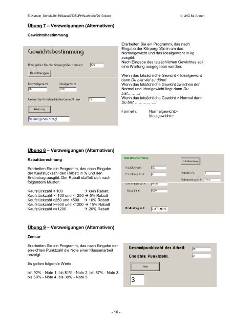 Algorithmus Beispiel: Verschlüsseln eines Textes mit Grafik Beispiel ...