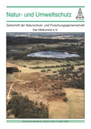 Natur- und Umweltschutz - Der Mellumrat eV