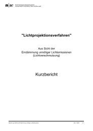 Lichtprojektionsverfahren - Nabu