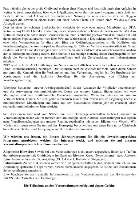 Jahresprogrammm 2012_15.02. - Naturwissenschaftlicher Verein für ...