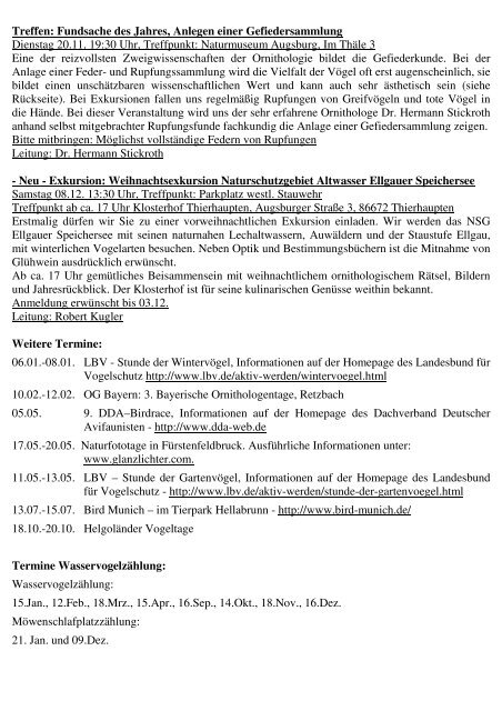 Jahresprogrammm 2012_15.02. - Naturwissenschaftlicher Verein für ...