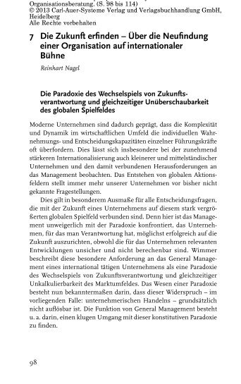 Nagel Zukunft erfinden (PDF) - osb international