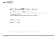 Advanced Device Locks - Nokia Software Market