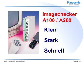 Micro-Imagechecker A100/A200 Multichecker - Pi4 Robotics GmbH