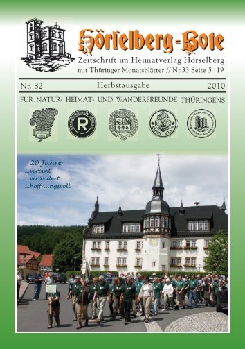 Nr. 82 2010 Herbstausgabe Zeitschrift im Heimatverlag ... - Der Bote