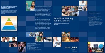 Flyer Berufliche Bildung für die Zukunft - BiBB