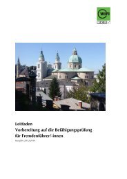 Produktbeschreibung_Fremdenführer 2014.pdf - WIFI Salzburg