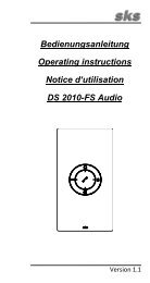 DS2010 Audio Freisprechen Bedienungsanleitung