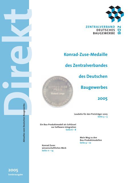 ZDB direkt Zuse 2005.pdf - Zentralverband Deutsches Baugewerbe