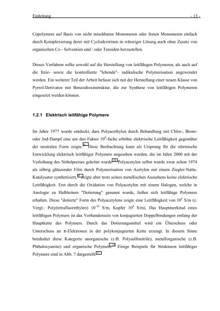 Cyclodextrine als molekulare Reaktionsgefäße - ArchiMeD ...