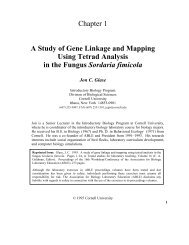 A Study of Gene Linkage and Mapping Using - Association for ...