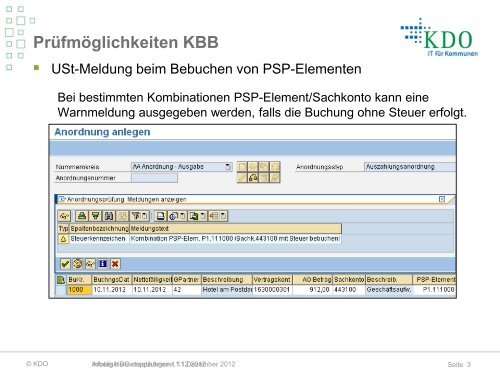 Arbeitskreisumsetzungen - KDO