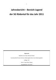 Bericht 2011 - SG Rödental