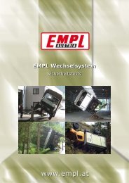 EMPL Wechselsystem - EMPL Fahrzeugwerk