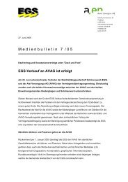 Medienbulletin 07/05 - Aare Energie AG