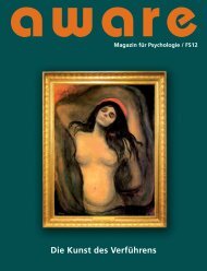 Die Kunst des Verführens - aware – Magazin für Psychologie