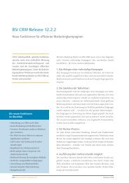 BSI CRM Release 12.2.2