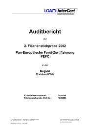 Auditbericht - PEFC