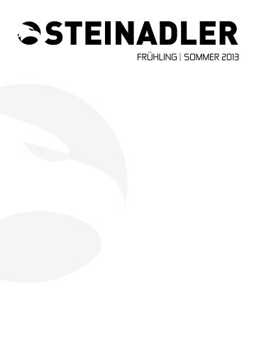 Gesamtkatalog Frühling/Sommer 2013, 152 Seiten, 38MB