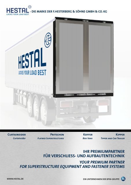Produktbroschüre herunterladen - Hestal