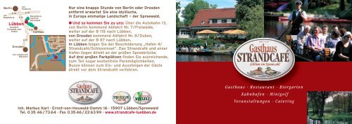 Unser Prospekt zur Ansicht und zum Download - StrandCafé