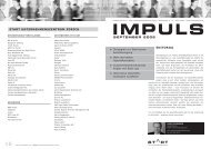 impuls september 2006 - Startzentrum