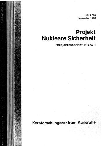Projekt Nukleare Sicherheit - Bibliothek