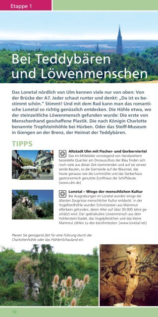 "BWeg dich. Fahrradfahren mit Zuganschluss" [PDF, 12 - 3 Löwen Takt