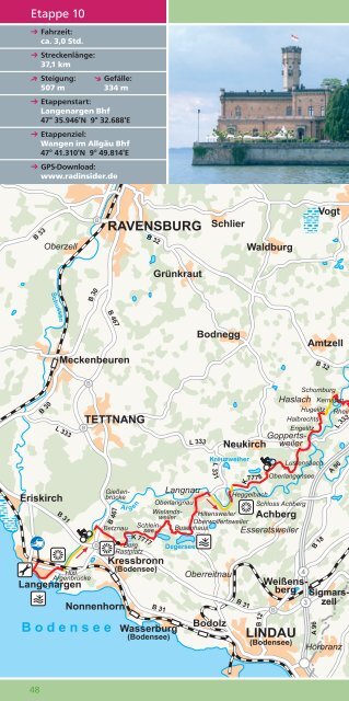 "BWeg dich. Fahrradfahren mit Zuganschluss" [PDF, 12 - 3 Löwen Takt