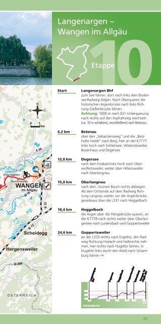 "BWeg dich. Fahrradfahren mit Zuganschluss" [PDF, 12 - 3 Löwen Takt