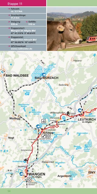 "BWeg dich. Fahrradfahren mit Zuganschluss" [PDF, 12 - 3 Löwen Takt