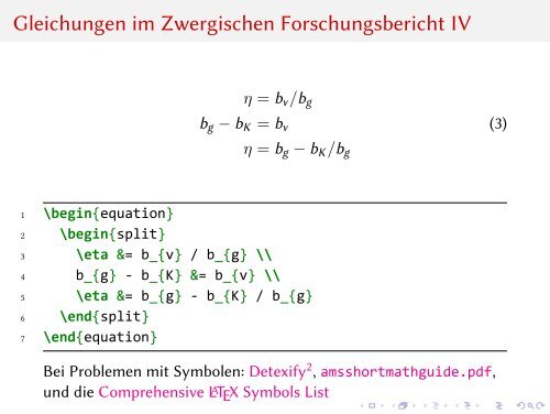 LaTeX-Tutorium III - Bitbucket